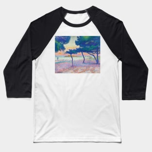 St. Clair Beach by Henri-Edmond Cross Baseball T-Shirt